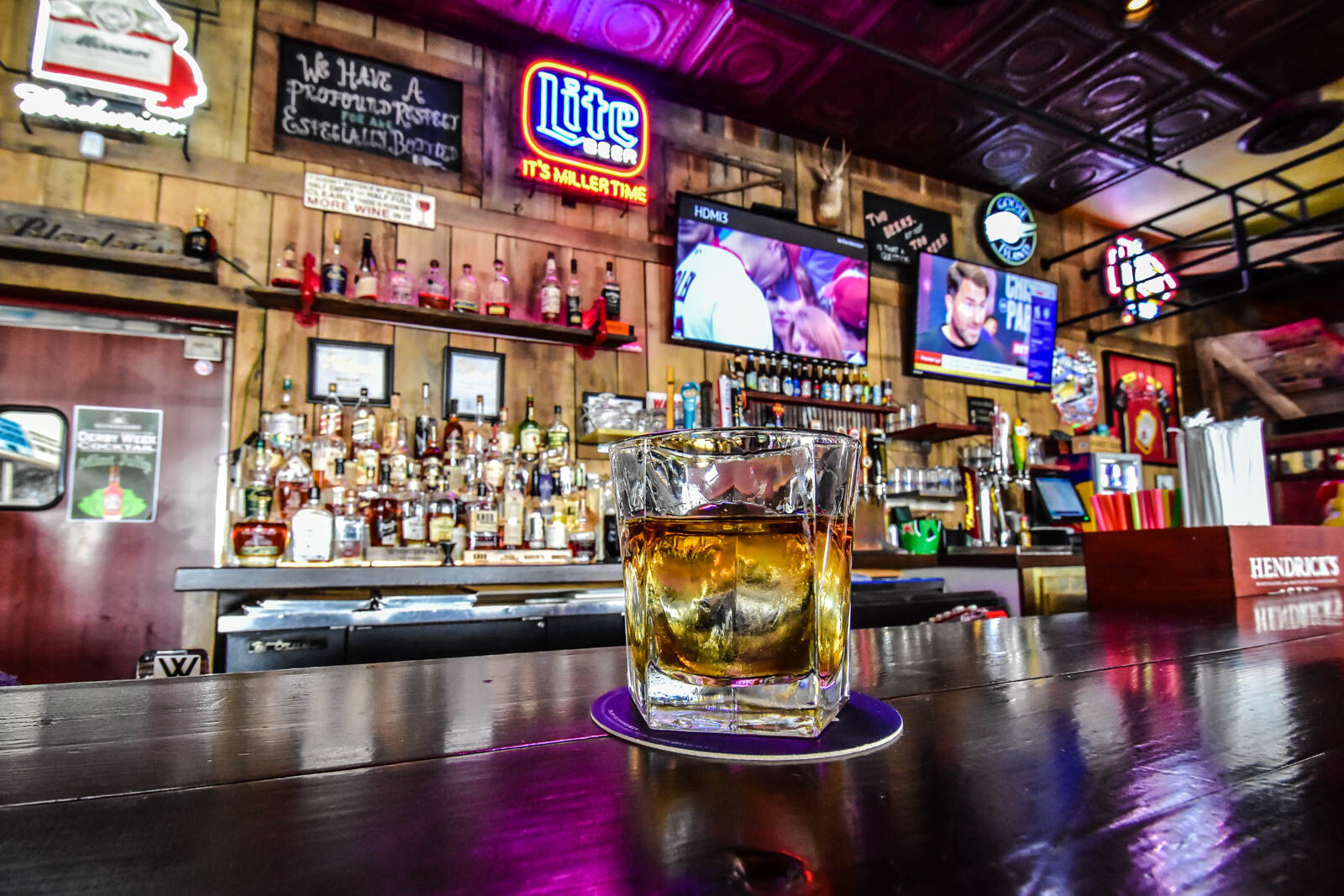 Bourbon at Wobbly Boots